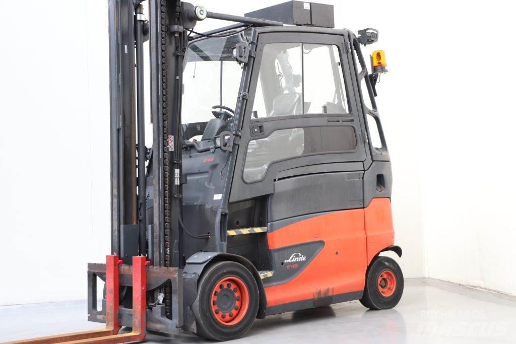 Linde E45HL-01/600 Elektriniai šakiniai krautuvai