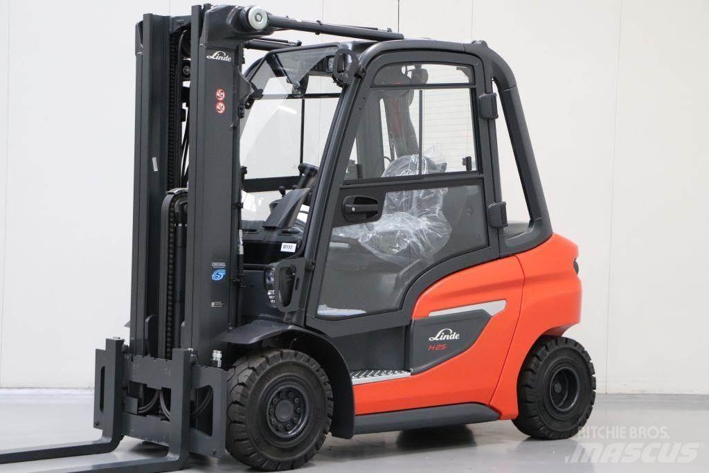 Linde H25D-01 Dyzeliniai krautuvai