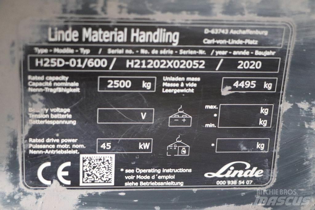 Linde H25D-01/600 Dyzeliniai krautuvai