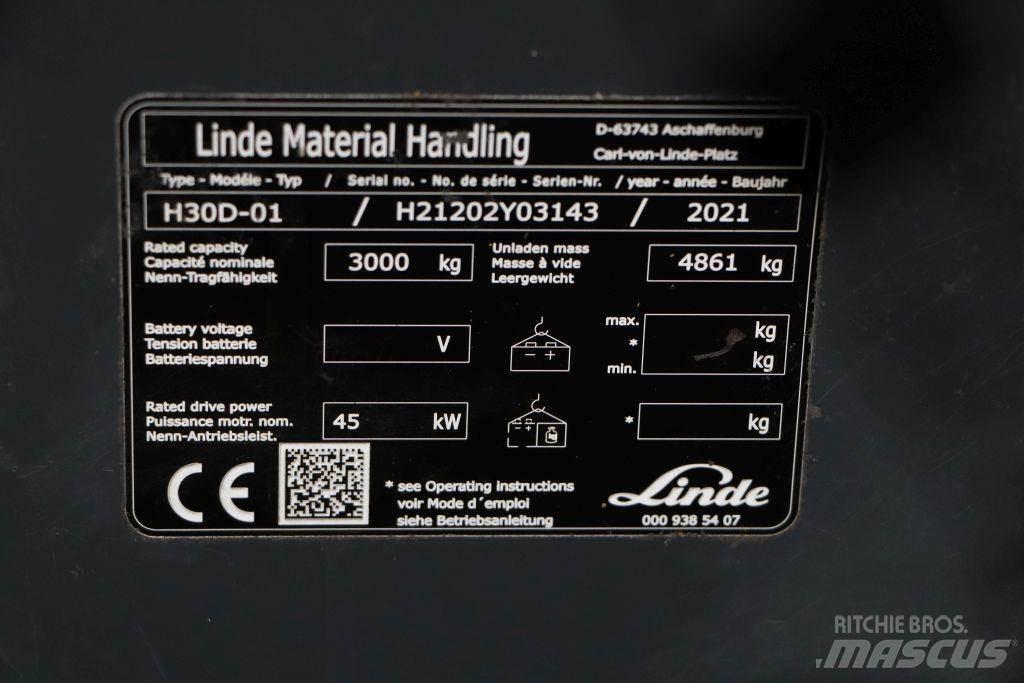 Linde H30D-01 Dyzeliniai krautuvai