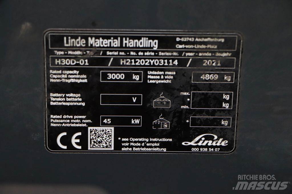 Linde H30D-01 Dyzeliniai krautuvai