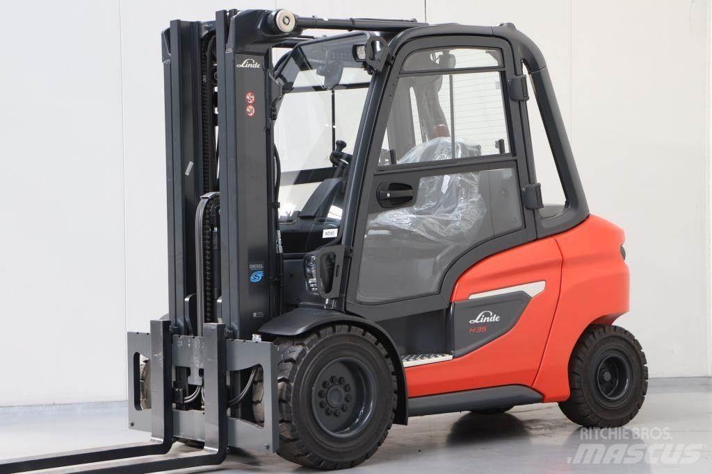 Linde H35D-01 Dyzeliniai krautuvai