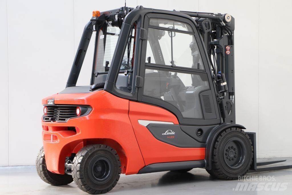 Linde H35D-01 Dyzeliniai krautuvai