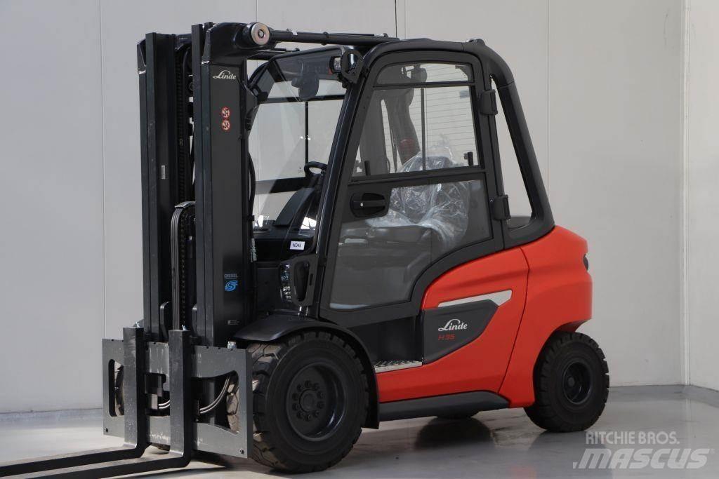 Linde H35D-01 Dyzeliniai krautuvai