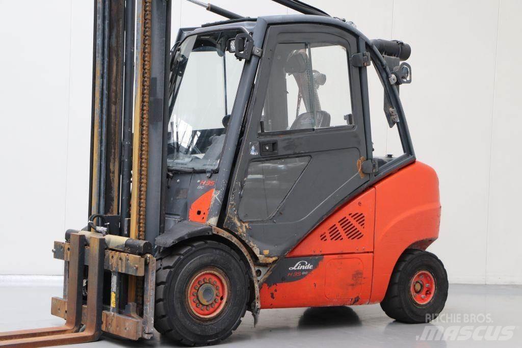 Linde H35D-02 Dyzeliniai krautuvai