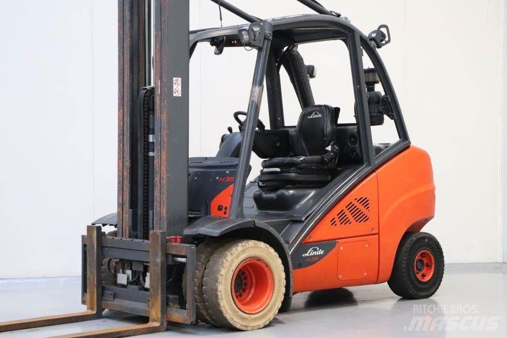 Linde H35D-02 Dyzeliniai krautuvai