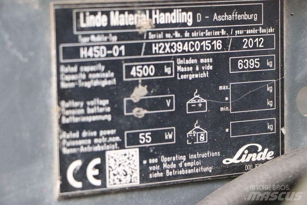 Linde H45D-01 Dyzeliniai krautuvai