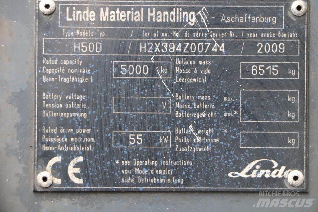 Linde H50D Dyzeliniai krautuvai