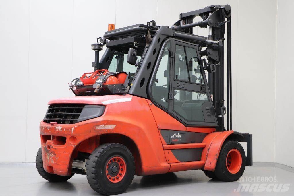Linde H80T-03/900 LPG (dujiniai) krautuvai