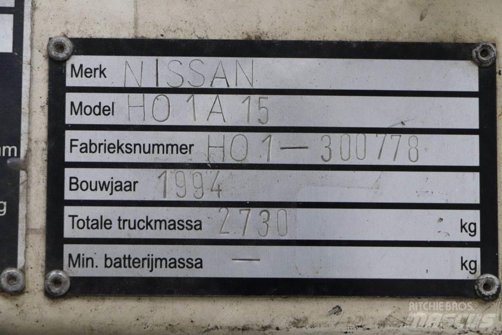 Nissan H01A15 LPG (dujiniai) krautuvai