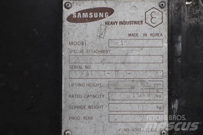 Samsung SF15L LPG (dujiniai) krautuvai