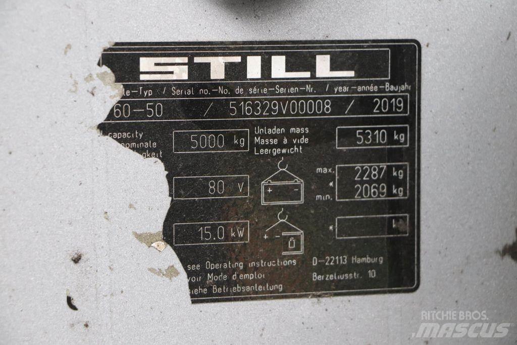 Still RX60-50 Elektriniai šakiniai krautuvai