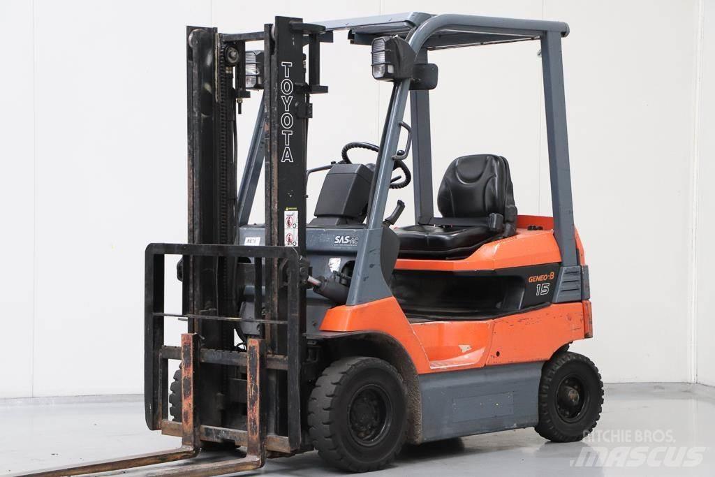 Toyota 7FB15 Elektriniai šakiniai krautuvai