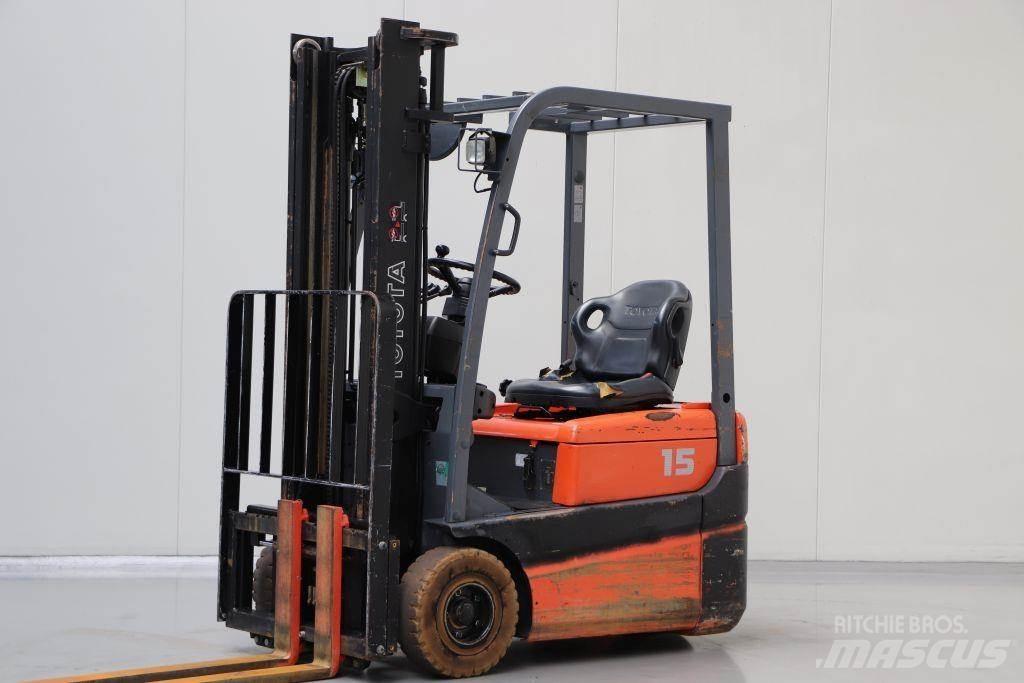 Toyota FBESF15 Elektriniai šakiniai krautuvai