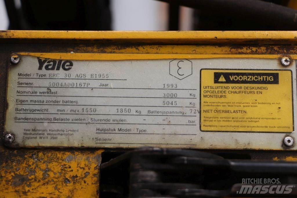 Yale ERC30AGS Elektriniai šakiniai krautuvai