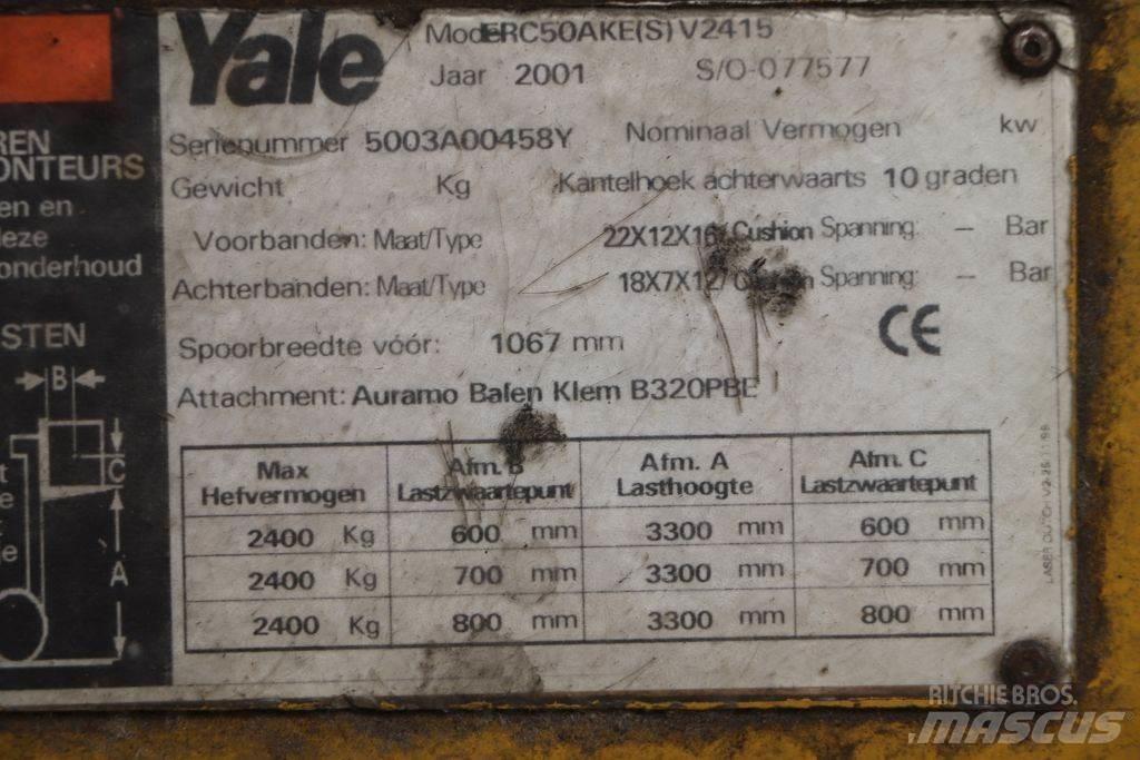 Yale ERC50AKE Elektriniai šakiniai krautuvai
