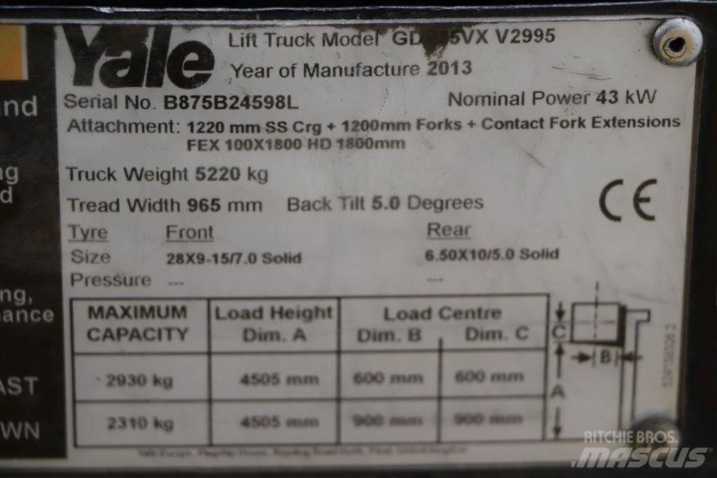 Yale GDP35VX Dyzeliniai krautuvai