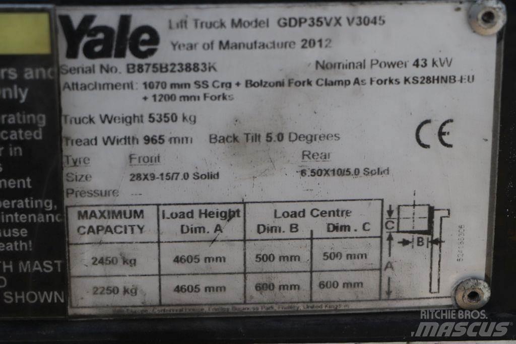 Yale GDP35VX Dyzeliniai krautuvai