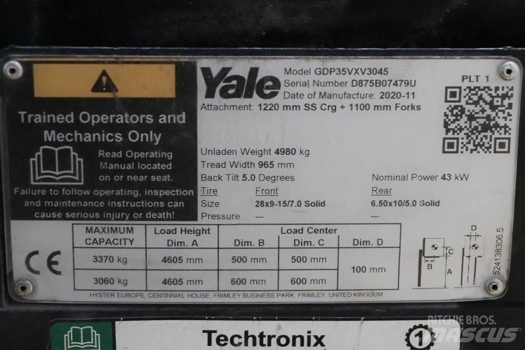 Yale GDP35VX Dyzeliniai krautuvai
