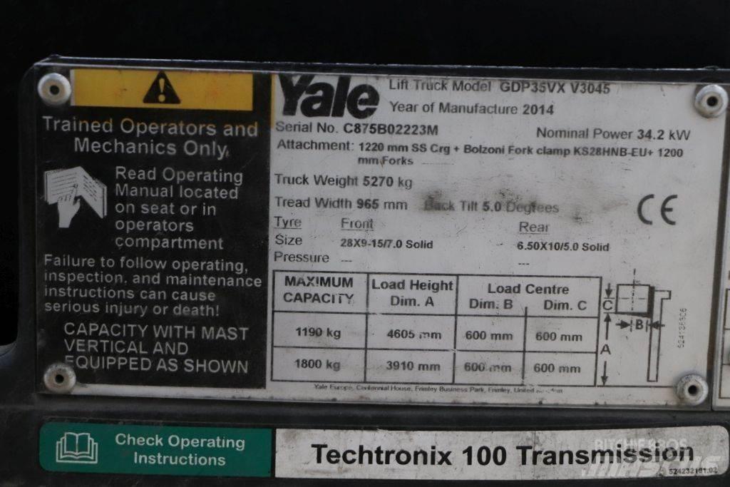 Yale GDP35VX Dyzeliniai krautuvai