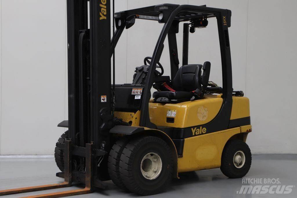Yale GLP25VX LPG (dujiniai) krautuvai