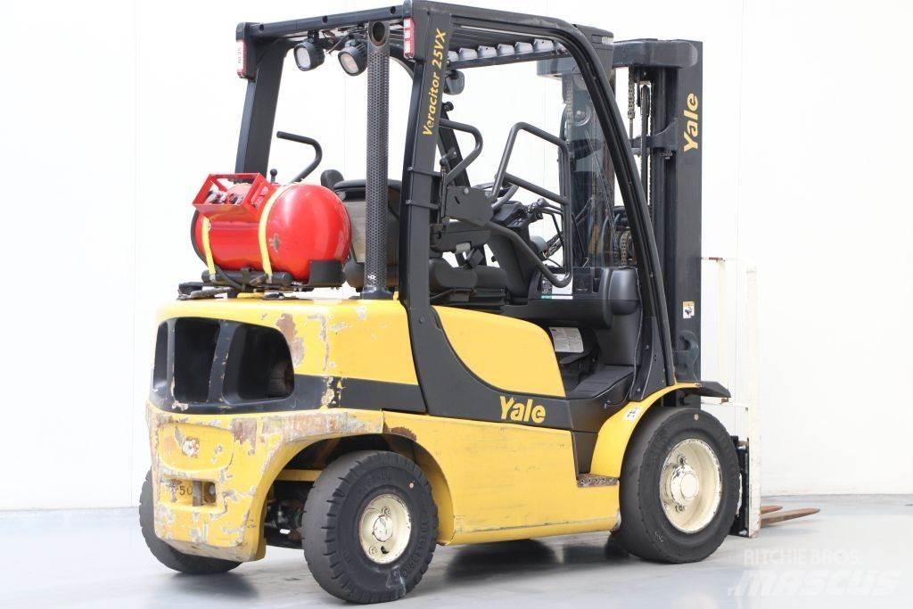 Yale GLP25VX LPG (dujiniai) krautuvai