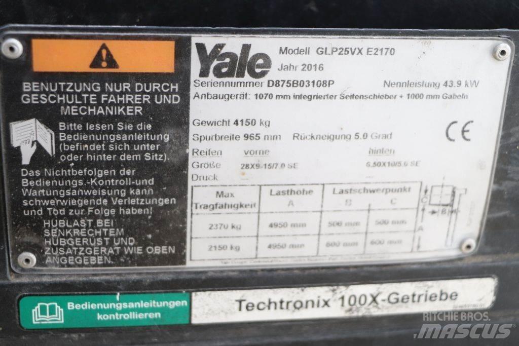 Yale GLP25VX LPG (dujiniai) krautuvai