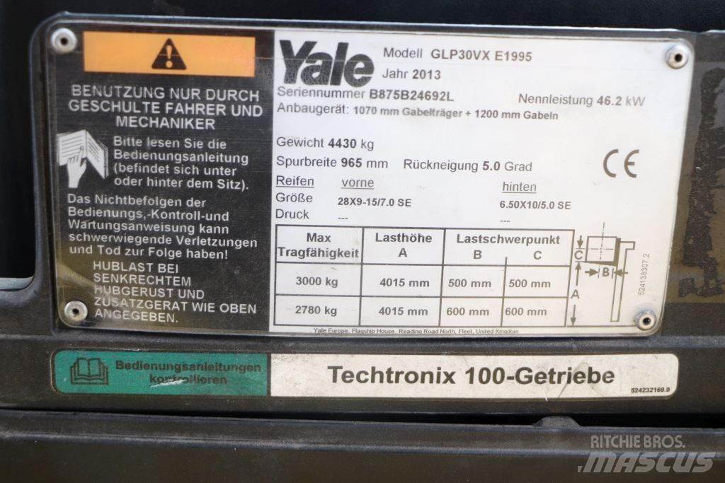 Yale GLP30VX LPG (dujiniai) krautuvai