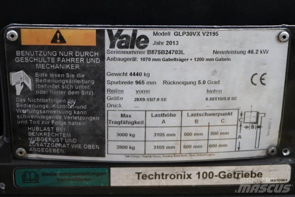 Yale GLP30VX LPG (dujiniai) krautuvai