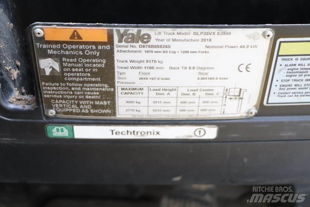 Yale GLP35VX LPG (dujiniai) krautuvai
