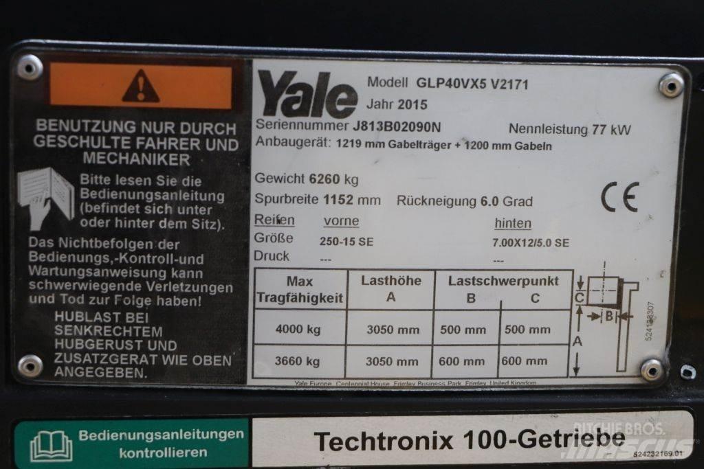Yale GLP40VX5 LPG (dujiniai) krautuvai
