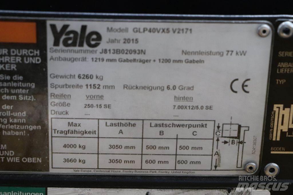 Yale GLP40VX5 LPG (dujiniai) krautuvai
