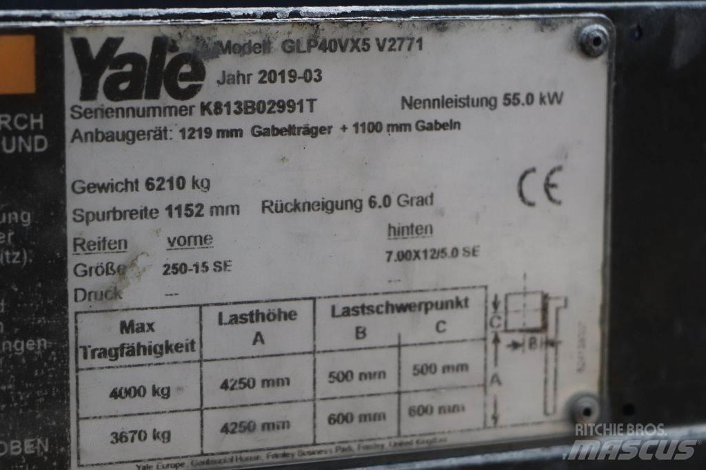 Yale GLP40VX5 LPG (dujiniai) krautuvai