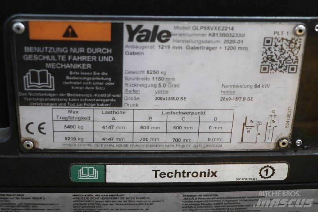 Yale GLP55VX LPG (dujiniai) krautuvai