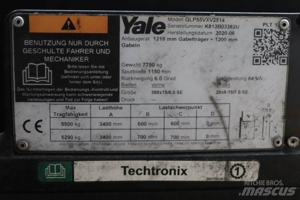 Yale GLP55VX LPG (dujiniai) krautuvai