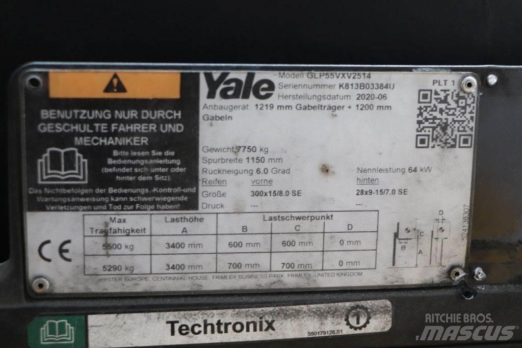 Yale GLP55VX LPG (dujiniai) krautuvai