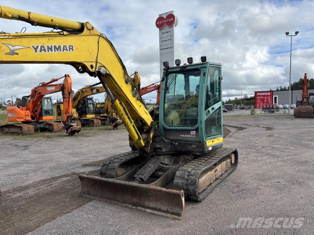 Yanmar Vio 80 U Vidutinės galios ekskavatoriai 7-12 t