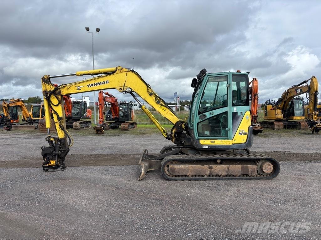 Yanmar Vio 80 U Vidutinės galios ekskavatoriai 7-12 t