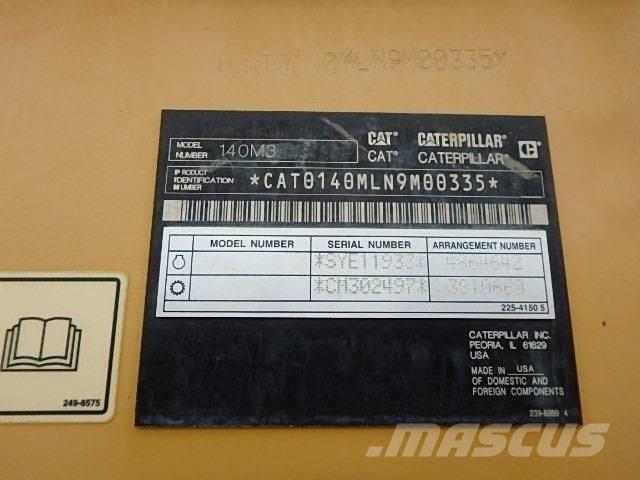 CAT 140 M 3 Greideriai