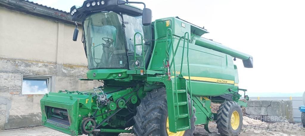 John Deere W 540 Derliaus nuėmimo kombainai