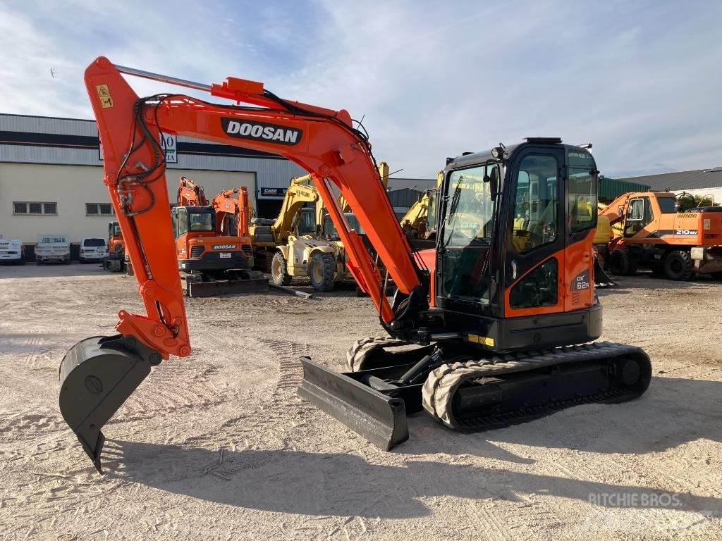 Doosan DX 62 R-3 Mini ekskavatoriai < 7 t