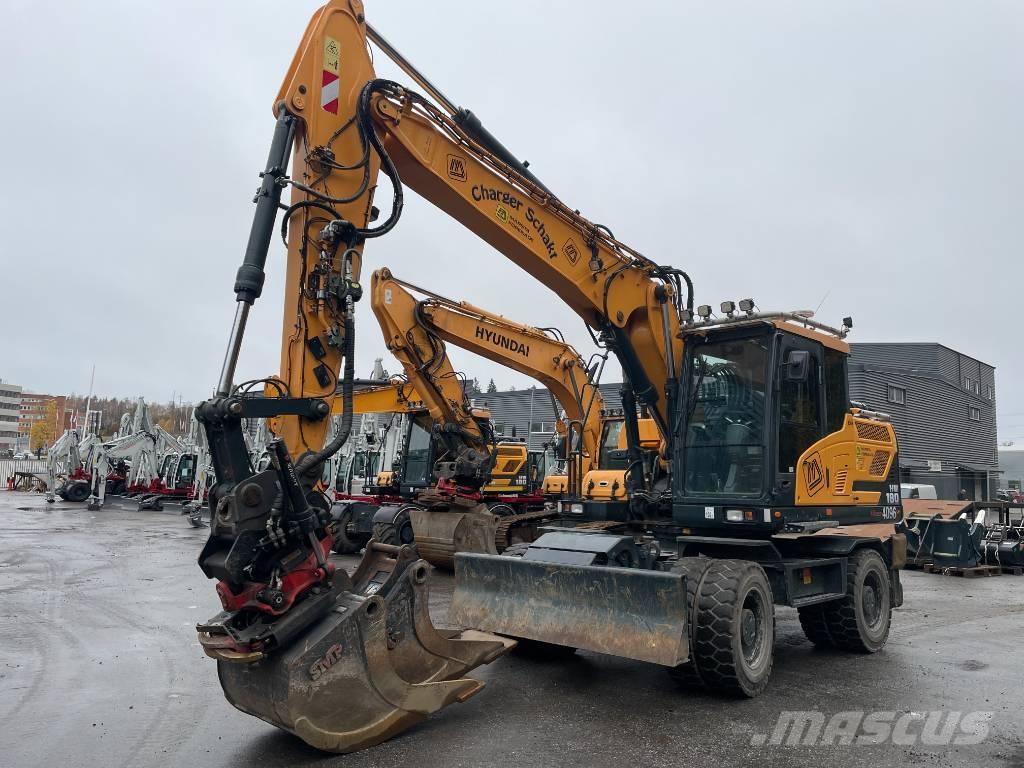 Hyundai HW 180 Ratiniai ekskavatoriai