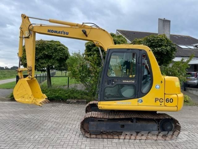 Komatsu PC 60-7 Vikšriniai ekskavatoriai