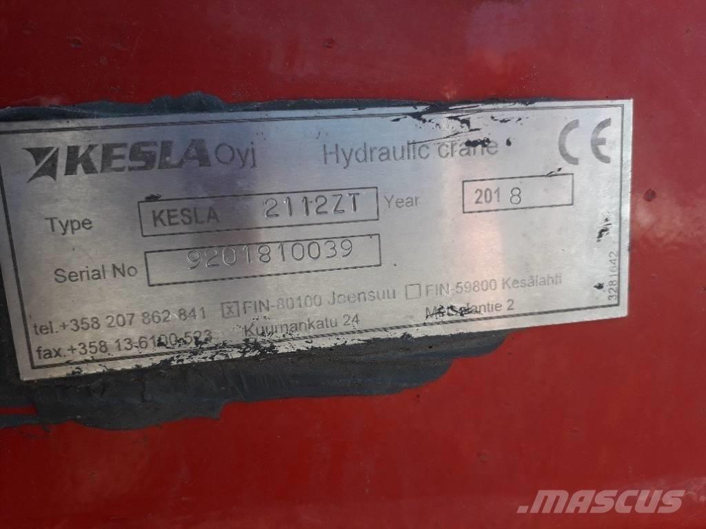 Kesla 2112ZT Medienos kranai