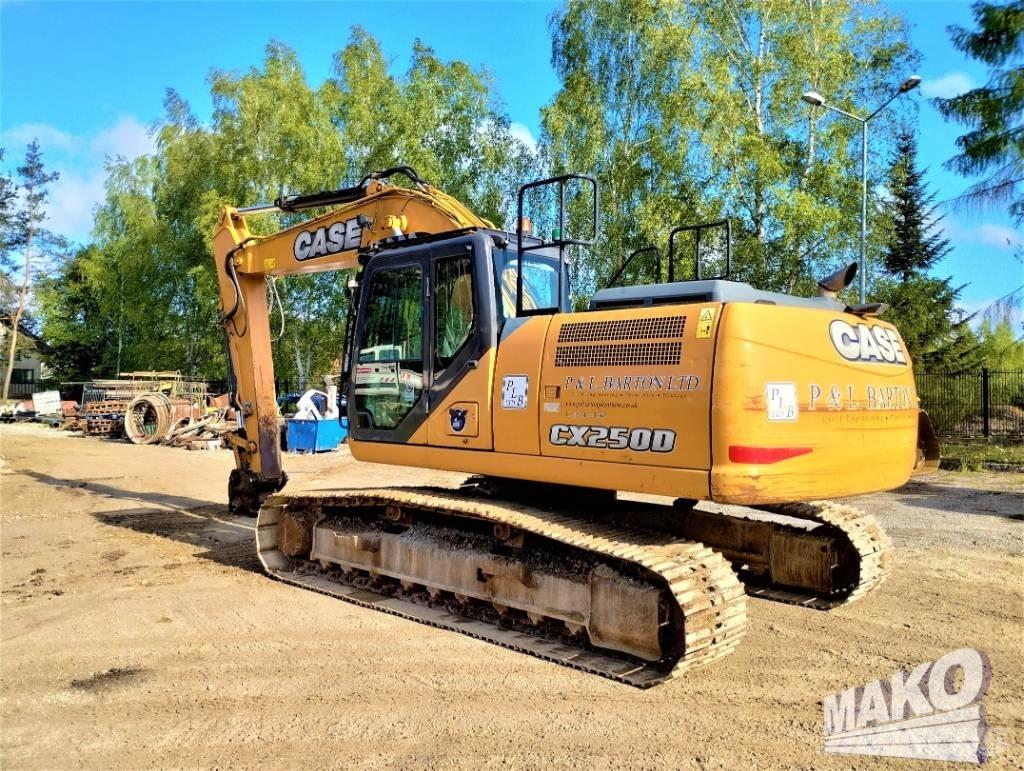CASE CX 250 D Vikšriniai ekskavatoriai