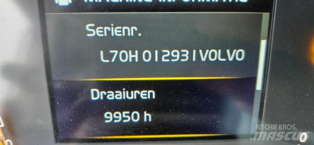 Volvo L 70 H Naudoti ratiniai krautuvai