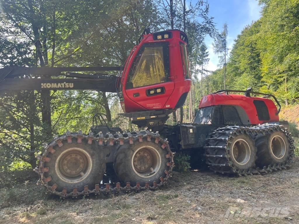 Komatsu 931 XC Miško technika (Harvesteriai)