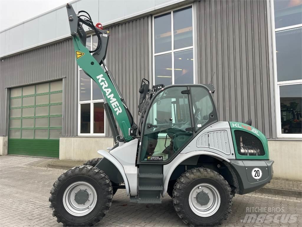 Kramer KL 43.8L Naudoti ratiniai krautuvai