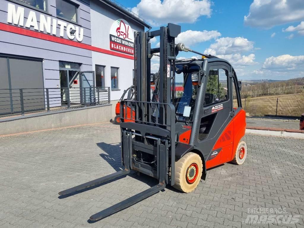 Linde H30T-02 LPG (dujiniai) krautuvai