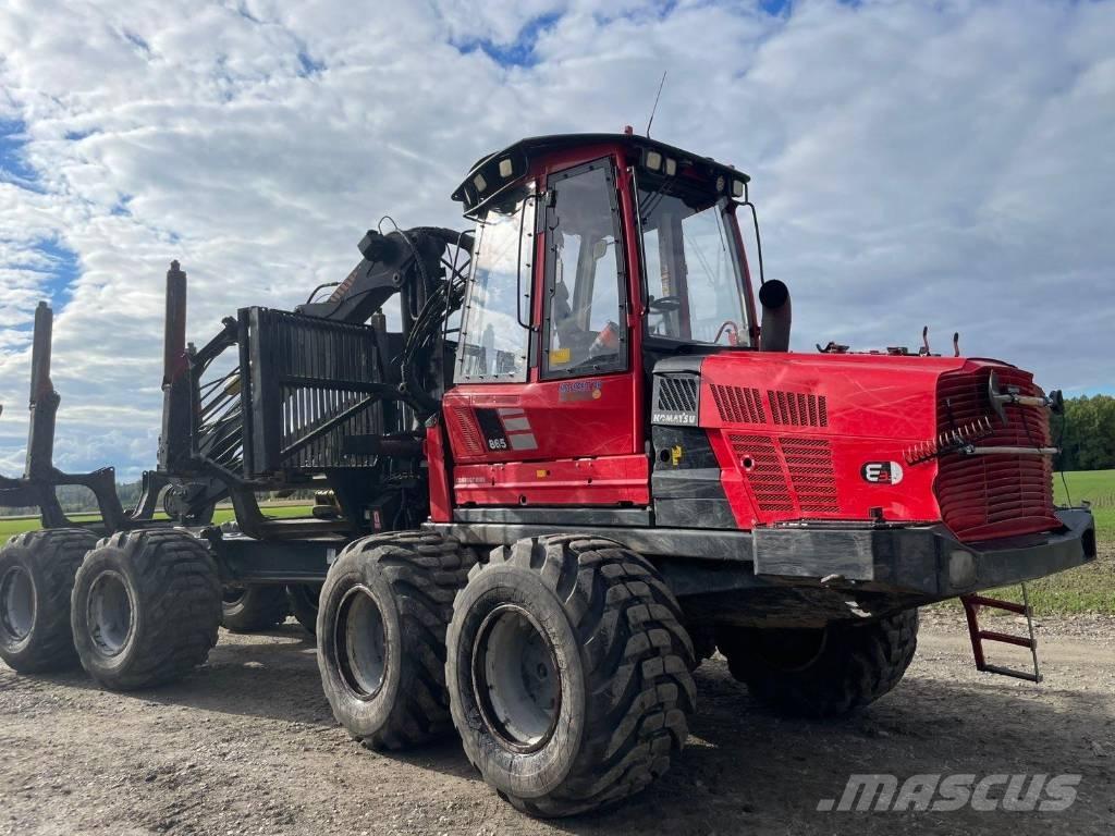 Komatsu 865 Naudoti miškovežiai (Forvarderiai)